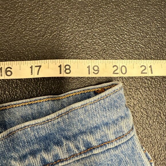 Abercrombie & Fitch 90s Straight Ultra High Rise Curve Love Jean Sz 20S / 35 - Picture 3 of 7